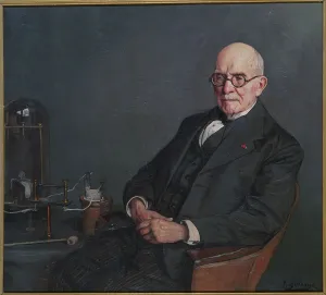 Portrait of Édouard Branly (1844-1940), physicist, c1920. Creator: Unknown