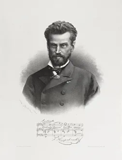 Borel Prints: Portrait of Eduard Napravnik