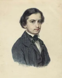Necktie Prints: Portrait of Edvard Flygare, file