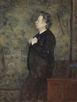 Portrait of Edvard Grieg (1843-1907), 1892