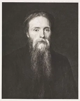 Burne Jones Edward Prints: Portrait of Edward Burne-Jones (1833-1898), 1900. Creator: Unknown