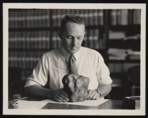 Mineralogist Collection: Portrait of Edward Porter Henderson (1898-1992), October 8, 1938. Creator: Clyde Fisher
