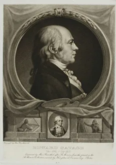 Pigtail Prints: Portrait of Edward Savage, 1899. Creator: Max Rosenthal