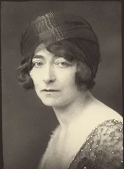Portrait of Eileen Gray (1878-1976), 1914. Creator: Beresford, George Charles (1864-1938)