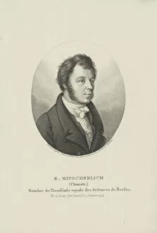 Tardieu Collection: Portrait of Eilhard Mitscherlich (1794-1863), c. 1830-1840. Creator: Tardieu, Ambroise (1788-1841)
