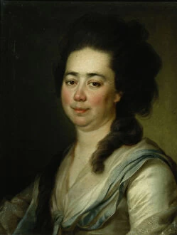 Dmitri Grigorievich 1735 1822 Gallery: Portrait of Ekaterina Andreyevna Bakunina, 1782. Artist: Levitsky, Dmitri Grigorievich (1735-1822)