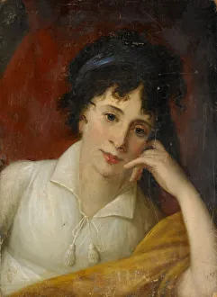 Portrait of Ekaterina Fyodorovna Muravyova-Apostol, nee Kolokoltseva (1771-1848). Artist: Monnier, Jean Laurent (1743 / 46-1808)