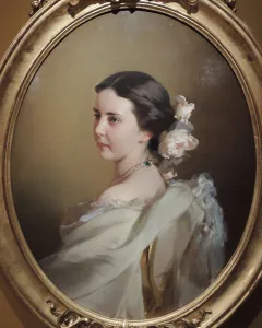 Makarov Prints: Portrait of Ekaterina Fyodorovna Tyutcheva (1835-1882)