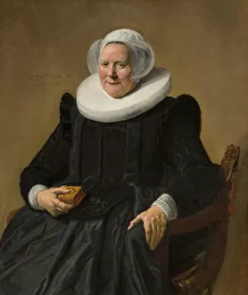 Frans Hals I Collection: Portrait of an Elderly Lady, 1633. Creator: Frans Hals