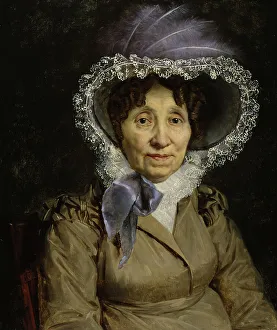 Fashion Accessory Prints: Portrait of an Elderly Lady, c1820. Creator: Unknown