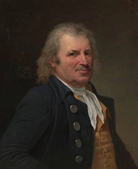 Robert Jacques Francois Faust Prints: Portrait of an Elderly Man, about 1780. Creator: Robert Lefevre