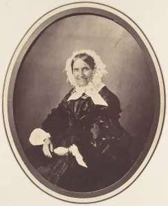Antoine Franz Gallery: [Portrait of an Elderly Woman], 1850s-60s. Creator: Franz Antoine