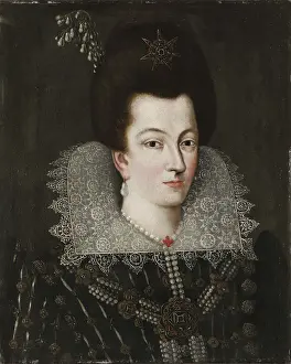 De Medici Prints: Portrait of Eleanor de Medici (1567-1611)