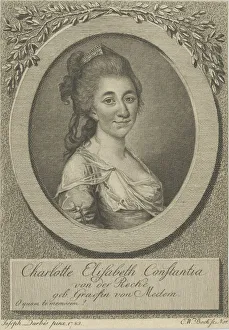 1783 Prints: Portrait of Elisa von der Recke (1754-1833)