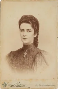 Sissi Prints: Portrait of Elisabeth of Bavaria, 1897. Creator: Pietzner, Carl (1853-1927)