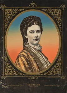 Sissi Prints: Portrait of Elisabeth of Bavaria, c1870. Creator: Anonymous ()