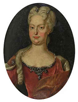 Portrait of Elisabeth Christine of Brunswick-Wolfenbüttel (1691-1750), Holy Roman Empress, First thi Creator: Anonymous