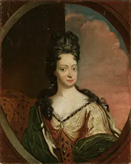 Martin Van Prints: Portrait of Elisabeth Christine of Brunswick-Wolfenbuttel (1691-1750)