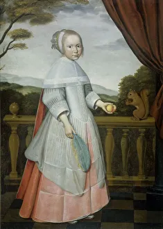 Squirrel Prints: Portrait of Elisabeth van Oosten (1660-1714)