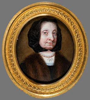 Portrait of Elizabeth Cromwell, Daughter of Oliver Cromwell, c. 1650. Creator: Paul Prieur