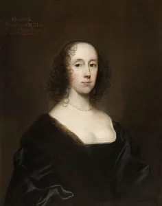 Portrait of Elizabeth Holte (nee King), 1636. Creator: Cornelis Janssens van Ceulen