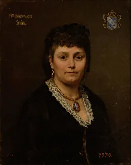 Saratov Prints: Portrait of Elizaveta Frantsevna Schivre (1832-1896)