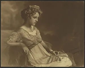 Portrait of Ella, 1914. Creator: Fred Hartsook