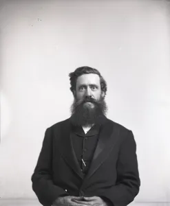 Portrait of Elliott Coues (1842-1899), 1880s. Creator: United States National Museum