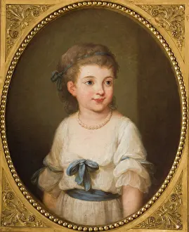 Childrenswear Prints: Portrait of Elzbieta Mniszech (b. 1792), c1795. Creator: Elisabeth Louise Vigee-LeBrun