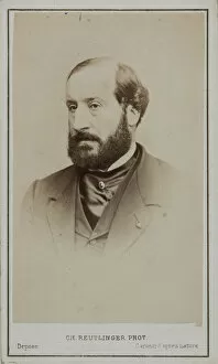 And Xc9 Collection: Portrait of Emile Augier (1820-1889). Creator: Photo studio Reutlinger, Paris