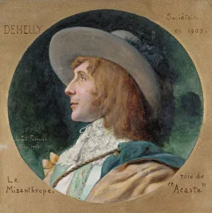Poquelin Jean Baptiste Prints: Portrait de Emile Dehelly (1871-1969)