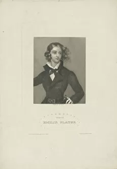Mayer Gallery: Portrait of Emilia Plater (1806-1831), ca 1834. Creator: Mayer, Carl (1798-1868)