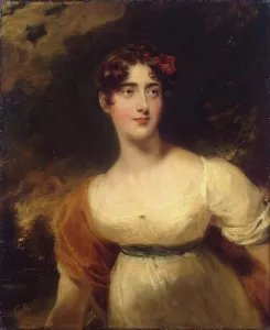Neckline Prints: Portrait of Emily Harriet Wellesley-Pole