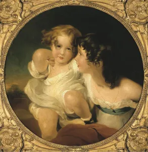 Lawrence Thomas Prints: Portrait of Emily and Laura-Anne Calmady. Creator: Thomas Lawrence