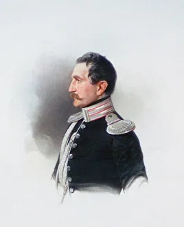 Vladimir Ivanovich 1816 1895 Prints: Portrait of Emmanuil Dmitryevich Naryshkin (1813-1901)