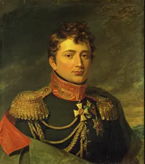 Emmanuel De Prints: Portrait of Emmanuil (Emmanuel) de Saint-Priest (1776-1814)
