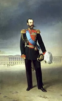 Portrait of Emperor Alexander II, (1818-1881), 1875