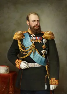 Portrait of the Emperor Alexander III (1845-1894), 19th century