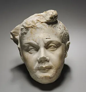 Portrait of the Emperor Balbinus, 200-300. Creator: Unknown
