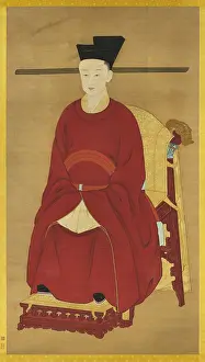 Song Dynasty Prints: Portrait of the Emperor Duzong of Song (1240-1274). Creator: Chinese Master
