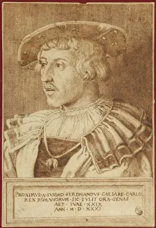 Ferdinand I Prints: Portrait of Emperor Ferdinand I (1503-1564), 1531