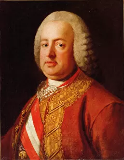Emperor Francis I Of Austria Gallery: Portrait of Emperor Francis I of Austria (1708-1765), ca 1770. Creator: Anonymous