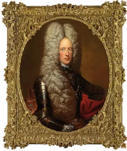 Portrait of Emperor Joseph I (1678-1711), Early 18th cen. Artist: Anonymous