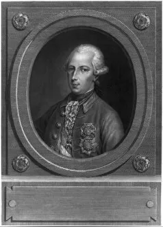 German King Collection: Portrait of Emperor Joseph II (1741-1790), 18th century. Artist: Anonymous