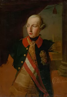 Slovak National Gallery: Portrait of Emperor Joseph II (1741-1790), 1769. Creator: Batoni, Pompeo Girolamo (1708-1787)