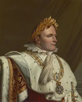 Tokyo Prints: Portrait of Emperor Napoleon I Bonaparte (1769-1821) in his Coronation Robes