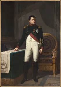Portrait of Emperor Napoleon I Bonaparte (1769-1821) in the Uniform of Chasseurs de la Garde, 1809
