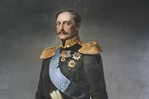 Images Dated 21st June 2011: Portrait of Emperor Nicholas I, mid 19th century