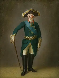 Boots Prints: Portrait of Emperor Paul I, 1750. Creator: Stepan Semenovic Scukin