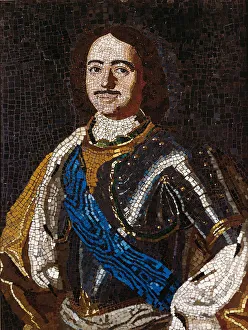Wrap Prints: Portrait of Emperor Peter I the Great (1672-1725)